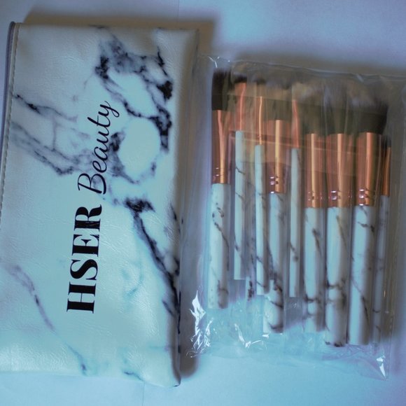 10 pcs Marble Brushes - Picture 2 of 3